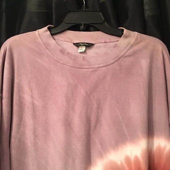 NWT Supplies purple tie dye sweatshirt Large - Picture 3 of 11